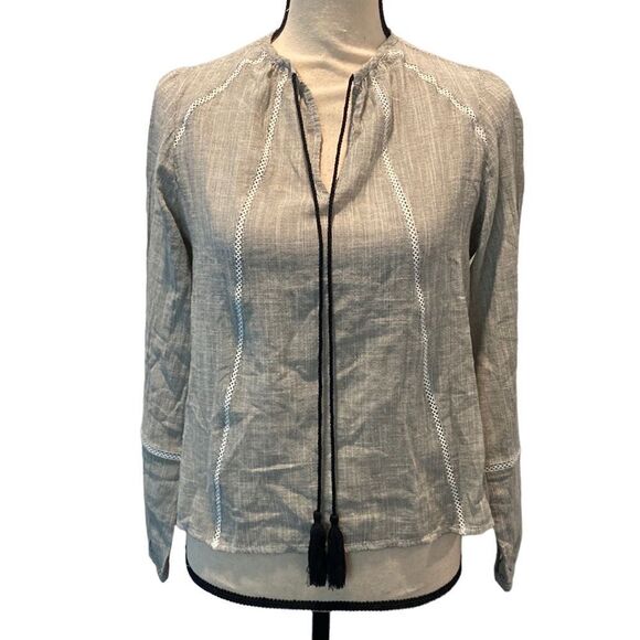 DL1961 Tops - NWT DL1961 Long Sleeve Gray Top Size S